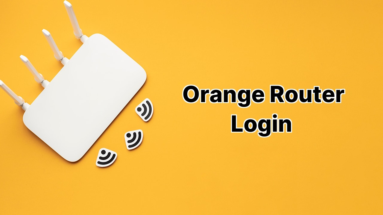 Orange Router Login