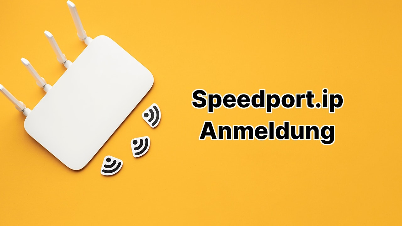 Speedport.ip Anmeldung