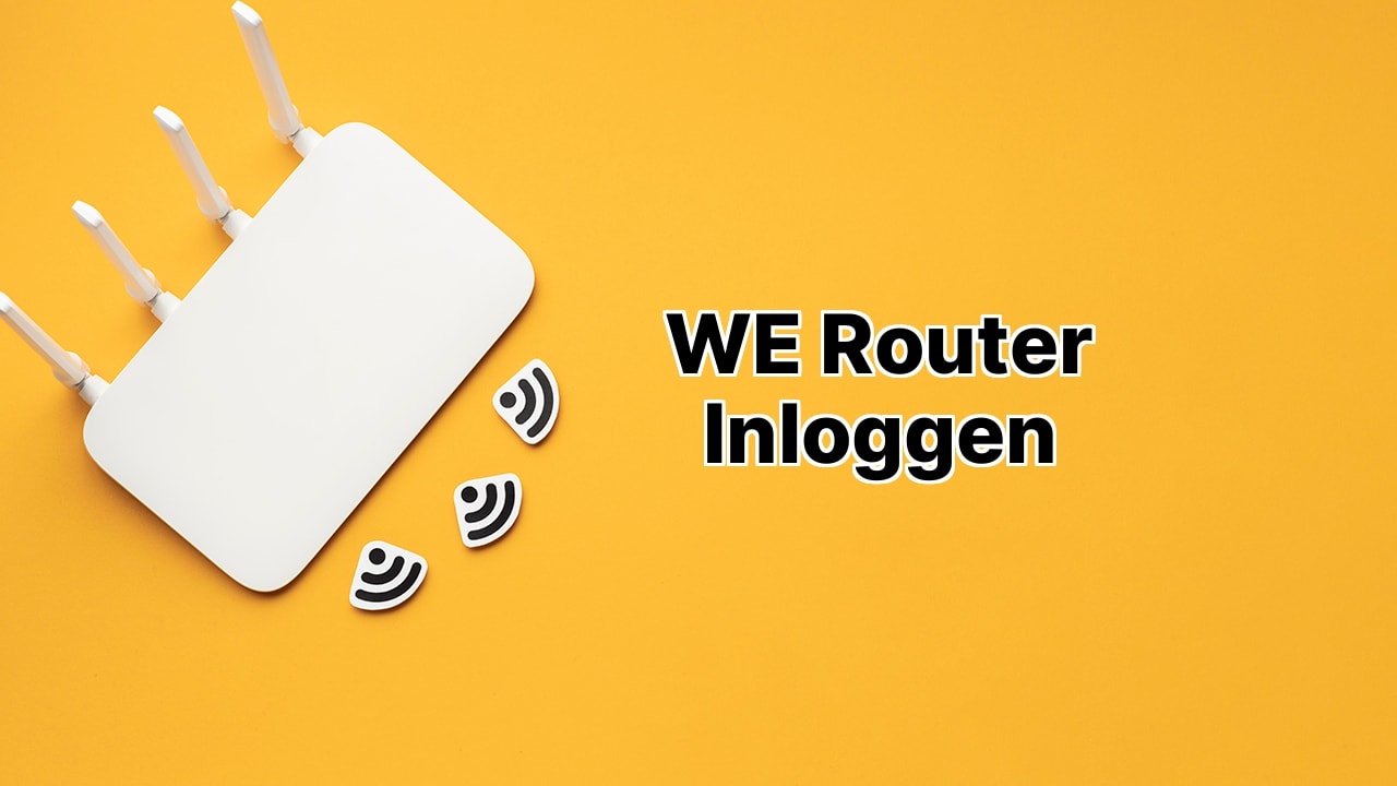 WE Router Inloggen