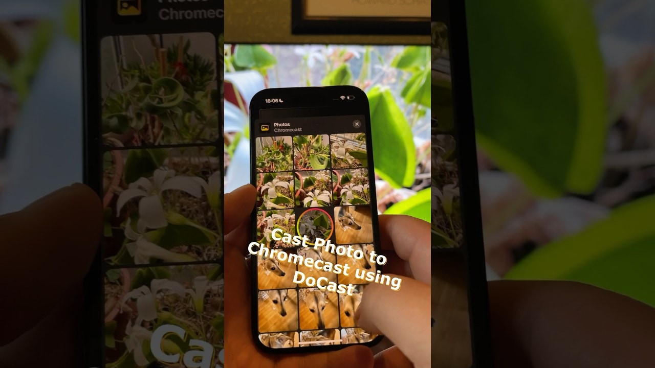 Casting iPhone Photos to TV via Chromecast Guide