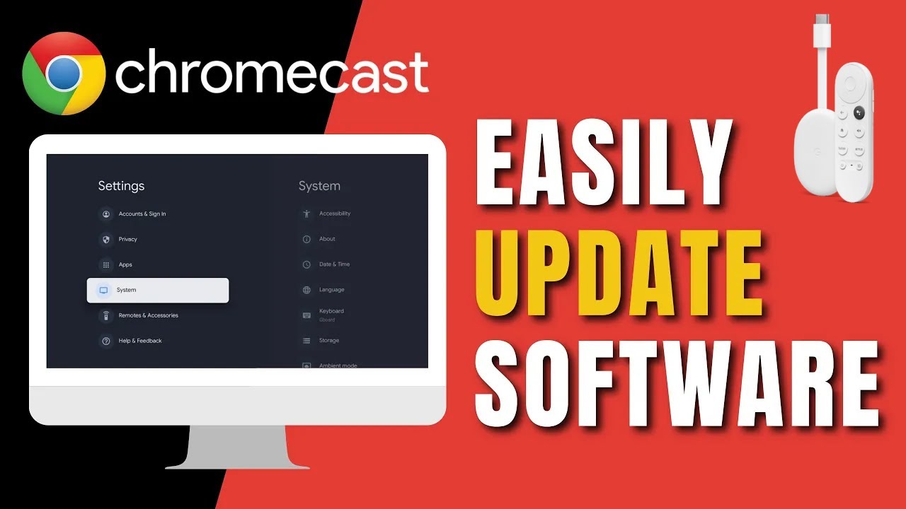 Updating Chromecast Firmware