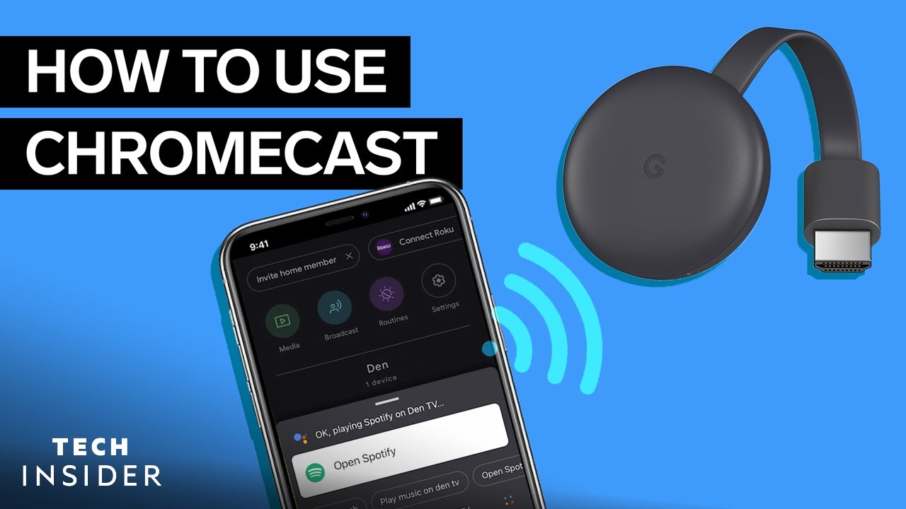 Guide d'installation et d'utilisation du Google Chromecast 3ème génération