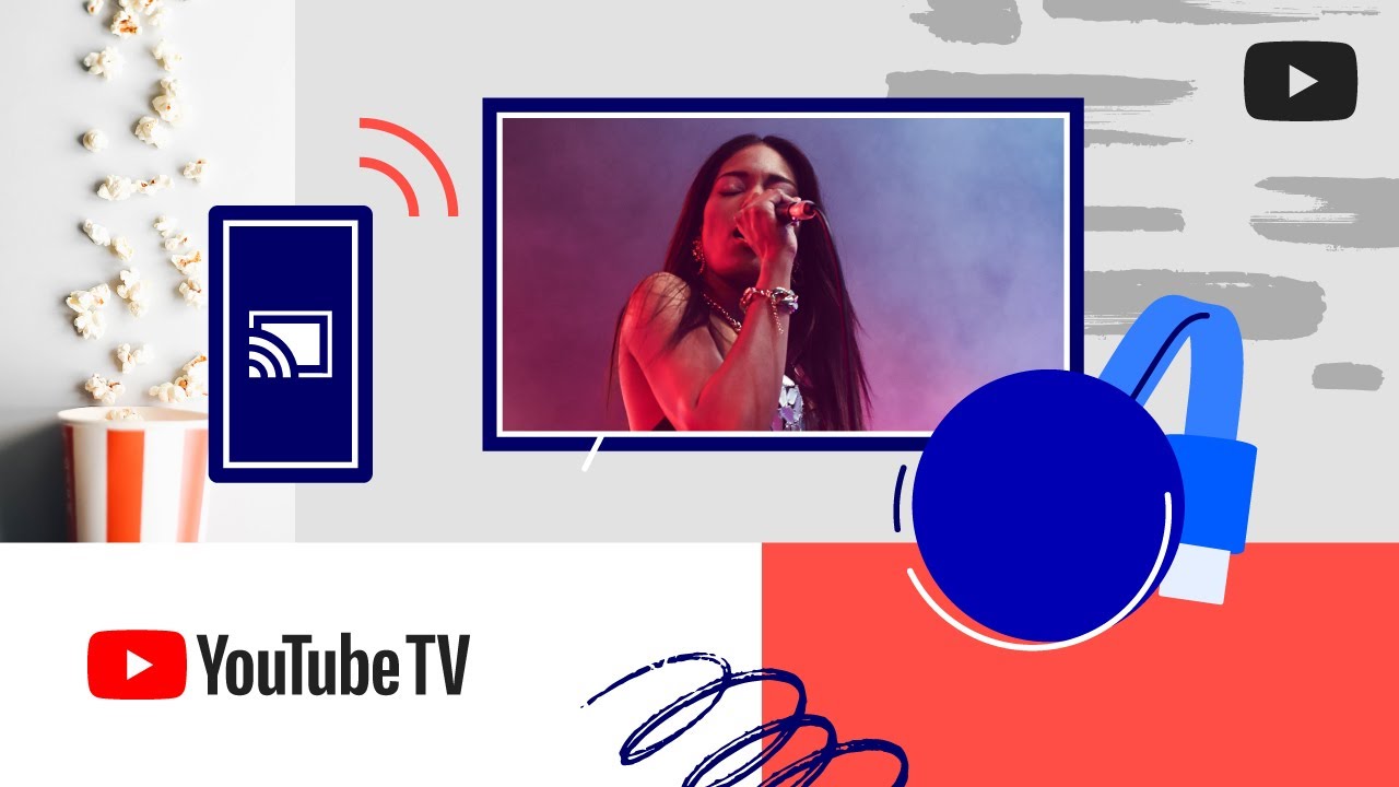 Casting YouTube TV: Tietokoneen ja mobiililaitteen vaiheet