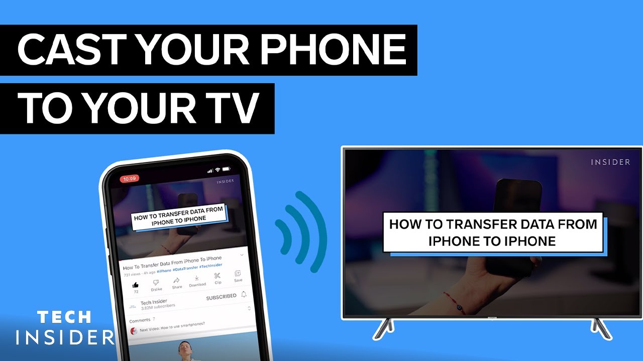 Diffuser le contenu d'un téléphone sur une télévision : Tutoriel