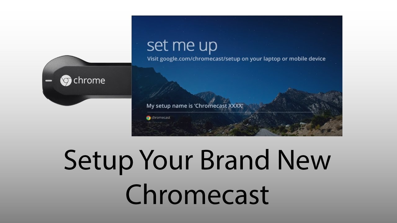 Setting up Chromecast on your laptop