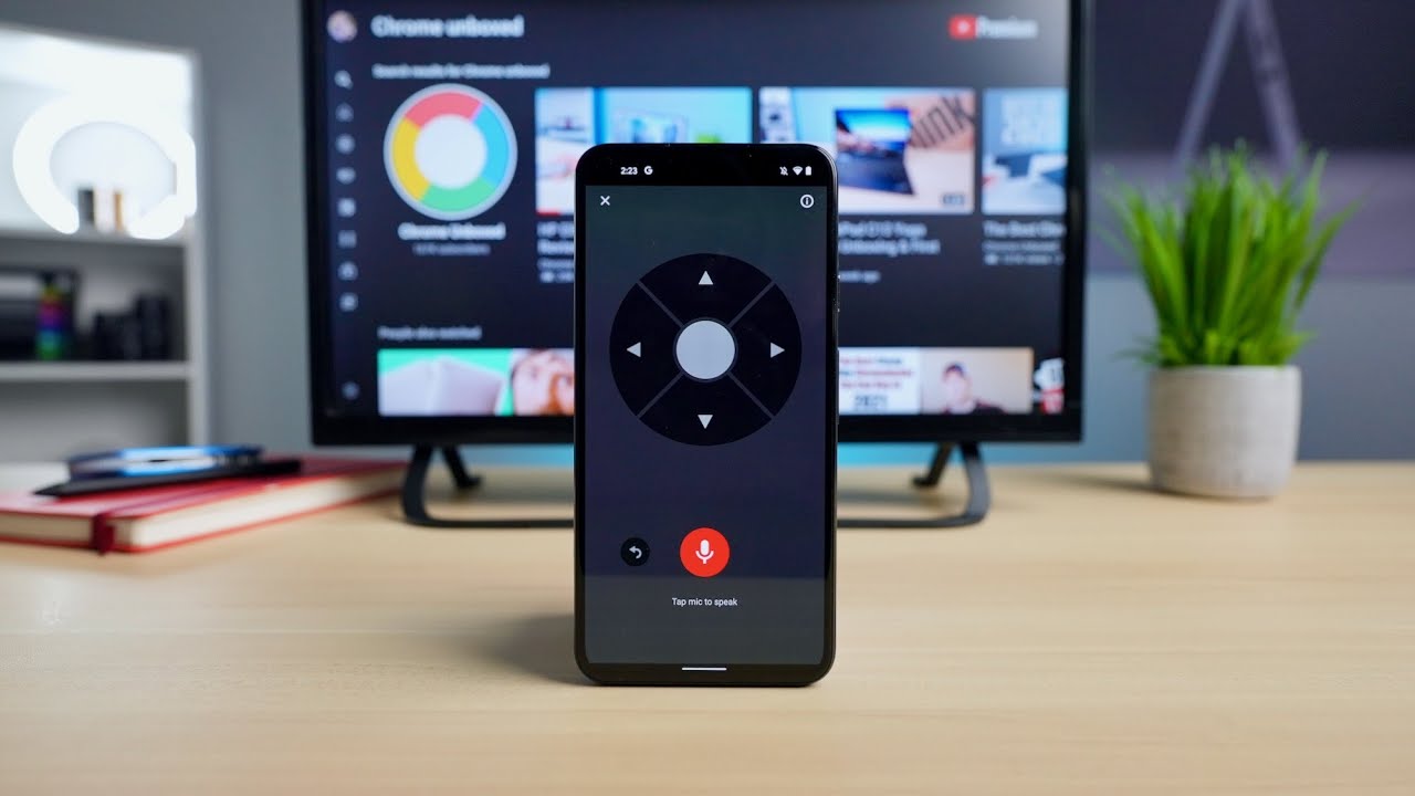 Android YouTube-app: Fjärrkontroll för Google Chromecast