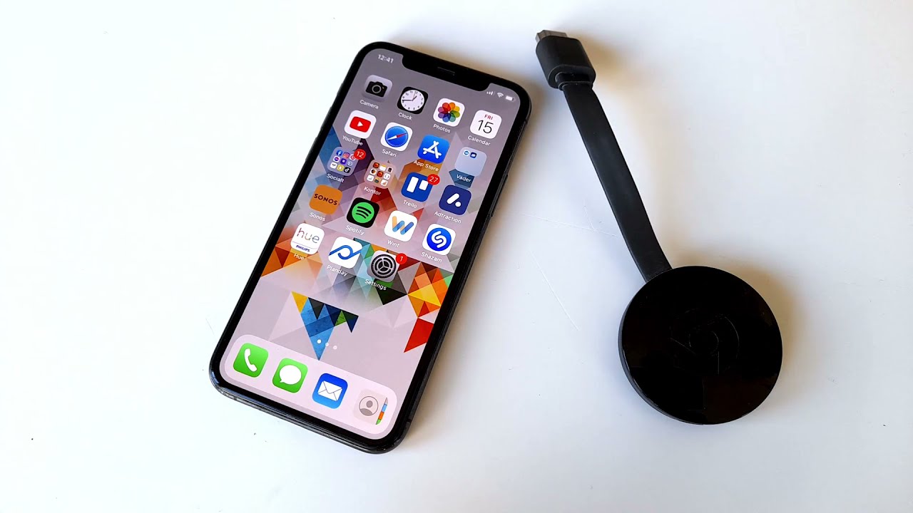 将 iPhone 媒体传输到 Chromecast