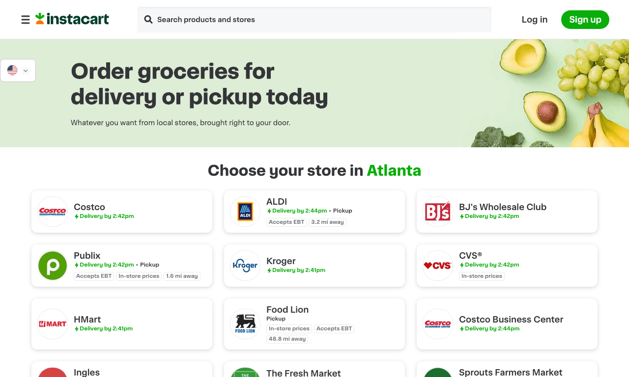 Topp 6 Instacart-alternativer: De beste appene for levering av dagligvarer i 2023